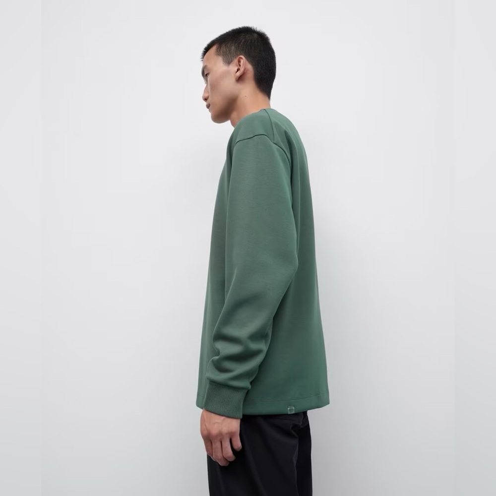 LULULEMON | Men’s Softstreme Oversized-Fit Long-Sleeve Henley - Dark Forest - 2X - Picture 4 of 15